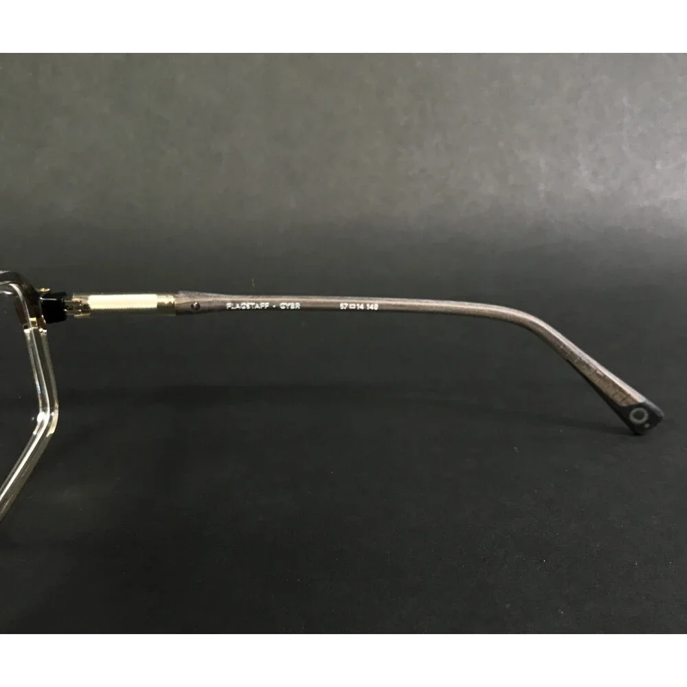 Etnia Barcelona Eyeglasses Frames FLAGSTAFF GYBR Clear Gray Brown 57-14-148